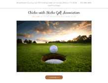 Tablet Screenshot of bhgolfchicks.com